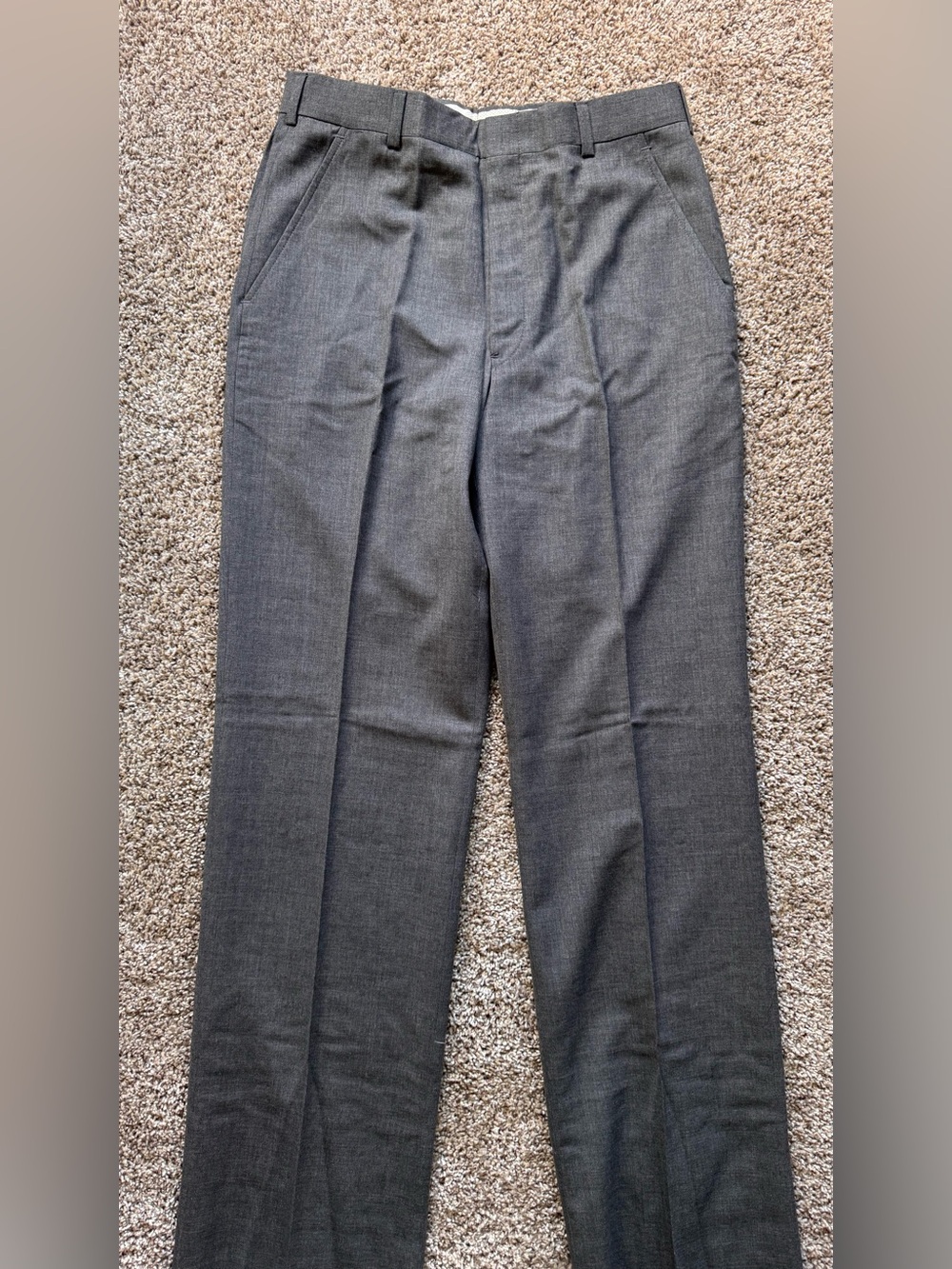 Hart Schaffner Marx Gray Dress Pants